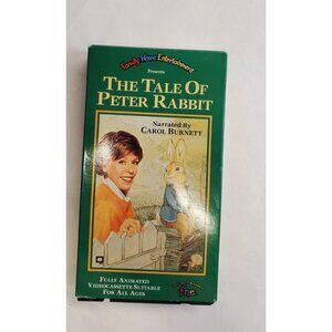 The Tale Of Peter Rabbit VHS 1992 - Fully Animated - Carol Burnett